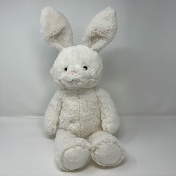 Pottery Barn Kids Bunny Plush PBK White Rabbit Stuffed Animal Easter Gift - Picture 1 of 13